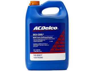 Антифриз готовый acdelco (12378390) dexcool оранжевый, 3,78л