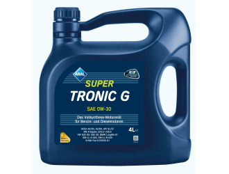 Масло моторное синтетическое "supertronic g 0w-30", 4л