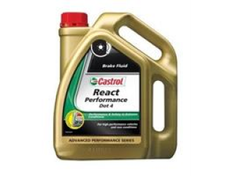 Жидкость тормозная dot 4, "react performance", 5л