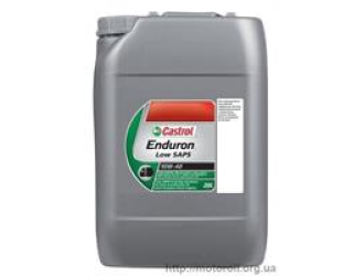 Масло моторное полусинтетическое "enduron low saps 10w-40", 20л