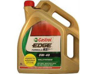 Масло моторное синтетическое "edge formula rs 0w-40", 5л