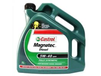Масло моторное синтетическое "magnatec diesel dpf 5w-40", 5л