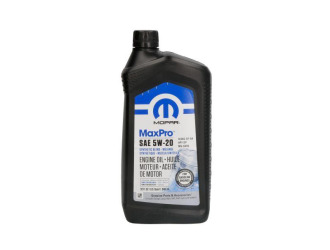 Масло моторное chrysler (ms-6395) maxpro 5w-20 sp / gf-6a, 0,946л.