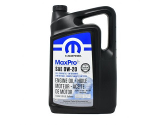 Масло моторное chrysler (ms-6395) maxpro+ 0w-20 sp gf-6a, 5л.