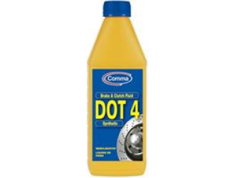 Жидкость тормозная dot 4, "brake fluid", 1л
