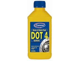 Жидкость тормозная dot 4, "brake fluid", 0.5л