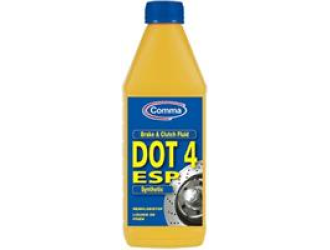Жидкость тормозная dot 4, "brske fluid esp", 1л