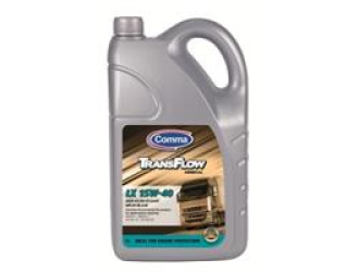Масло моторное минеральное "transflow lx 15w-40", 5л