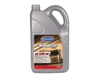 Масло моторное минеральное "transflow sd 15w-40", 5л