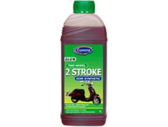 Масло моторное полусинтетическое "two wheel 2 stroke semi synthetic", 1л