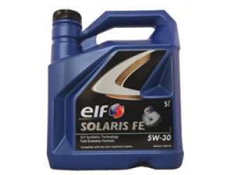 Масло моторное синтетическое "solaris fe 5w-30", 5л