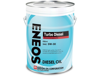 Масла моторные eneos turbo diesel cg-4 минерал 5w30 20л