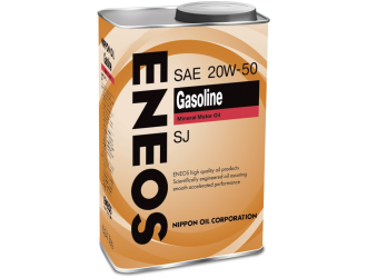 Масла моторные eneos gasoline sj минерал 20w50 0,94л