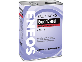 Масло моторное полусинтетическое "diesel cg-4 10w-40", 4л