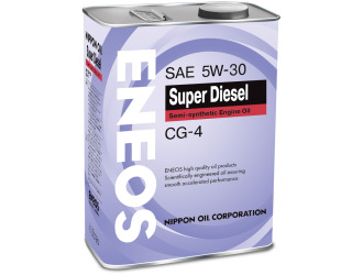 Масло моторное полусинтетическое "diesel cg-4 5w-30", 4л