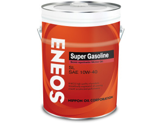 Масло моторное полусинтетическое "super gasoline sl 10w-40", 20л
