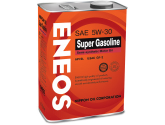 Масло моторное полусинтетическое "super gasoline sl 5w-30", 4л