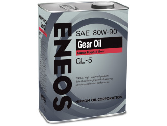 Масло трансмиссионное "gear gl-5 80w-90", 4л