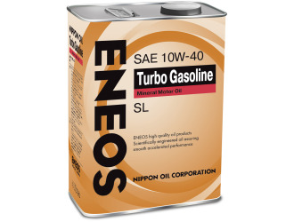 Масло моторное минеральное "turbo gasoline sl 10w-40", 4л