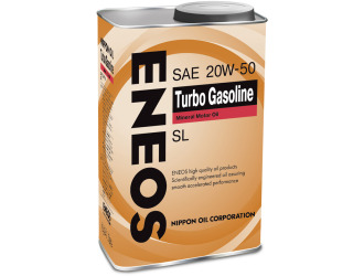Масло моторное минеральное "turbo gasoline sl 20w-50", 0.94л