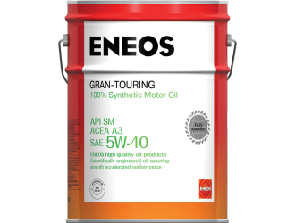 Масла моторные eneos gran touring sm синтетика 5w40 20л
