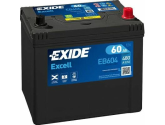 Аккумулятор exide excell 12v 60ah 480a