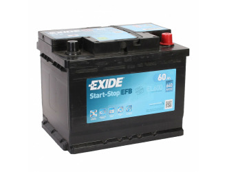 Аккумулятор exide start-stop efb 12v 60ah 640a