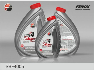 Жидкость тормозная dot 4, "sbrake", 0.5л