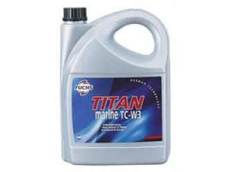 Масло моторное синтетическое "titan marine tc-w3", 5л