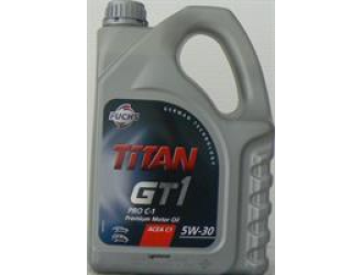 Масло моторное синтетическое "titan gt1 pro c-1 5w-30", 4л
