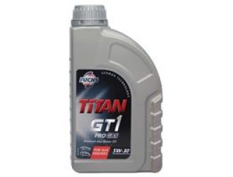 Масло моторное синтетическое "titan gt1 pro gas 5w-30", 1л