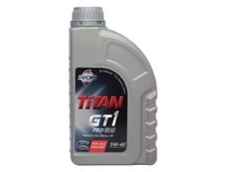 Масло моторное синтетическое "titan gt1 pro gas 5w-40", 1л