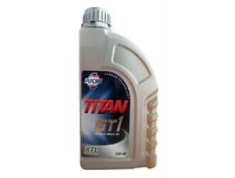 Масло моторное синтетическое "titan gt1 5w-40", 1л
