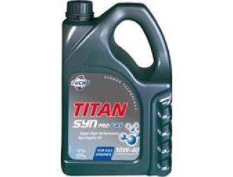 Масло моторное полусинтетическое "titan syn pro gas 10w-40", 4л