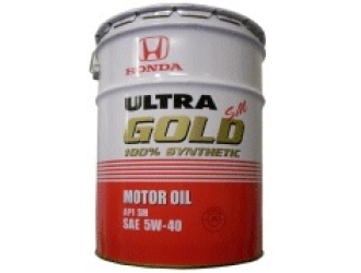 Масло моторное синтетическое "ultra gold sm 5w-40", 20л