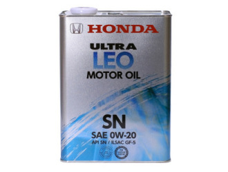 Масло моторное honda ultra leo sn 0w-20, 4 л 