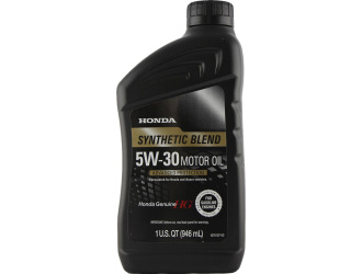 Масло моторное honda synthetic blend 5w-30 sp gf-6, 0,946л