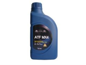 Масло трансмиссионное для акпп hyundai atf mx4 jws 3314, 1л