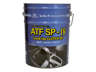 Масло трансмиссионное для акпп hyundai atf sp-iv, 20л