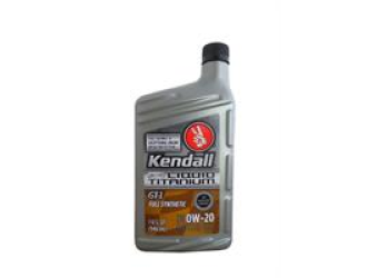 Масло моторное синтетическое "gt-1 full synthetic with liquid titanium 0w-20", 0.946л