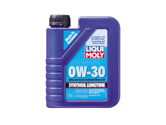 Масло моторное синтетическое "synthoil longtime 0w-30", 1л