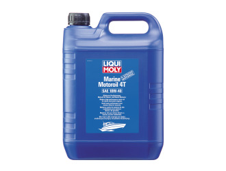 Масло моторное полусинтетическое "marine motoroil 4t 10w-40", 5л