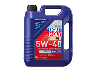 Масло моторное полусинтетическое "diesel high tech 5w-40", 5л