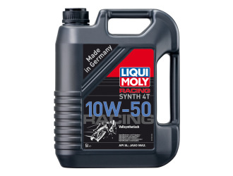 Масло моторное синтетическое "racing synth 4t 10w-50", 5л