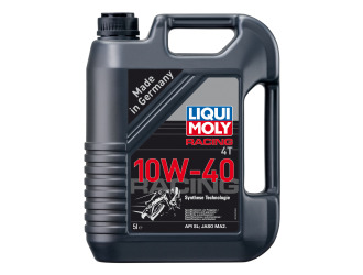 Масло моторное полусинтетическое "racing 4t 10w-40", 5л