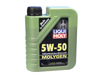 Масло моторное синтетическое "molygen 5w-50", 1л