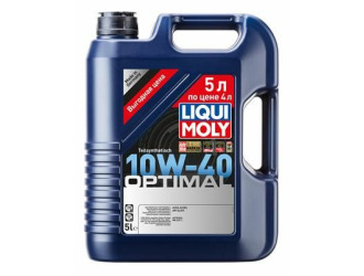 Масло моторное полусинтетическое "optimal 10w-40", 5л