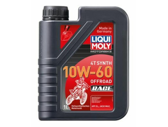 Масло моторное синтетическое "motorbike 4t synth offroad race 10w-60", 1л