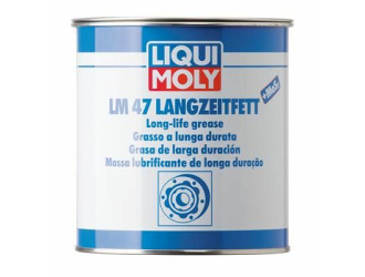Смазка шрус с дисульфидом молибдена "lm 47 langzeitfett + mos2", 1л