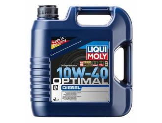 Масло моторное полусинтетическое "optimal diesel 10w-40", 4л